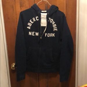 Abercrombie and Fitch full zip up sweater